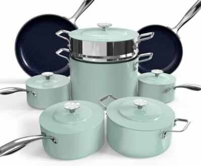 Nuwave Lux 13pc Forged Lightweight Cookware Set
